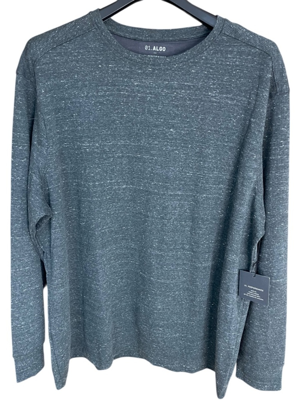01.Algo Men’s Performance T-Shirt Gray